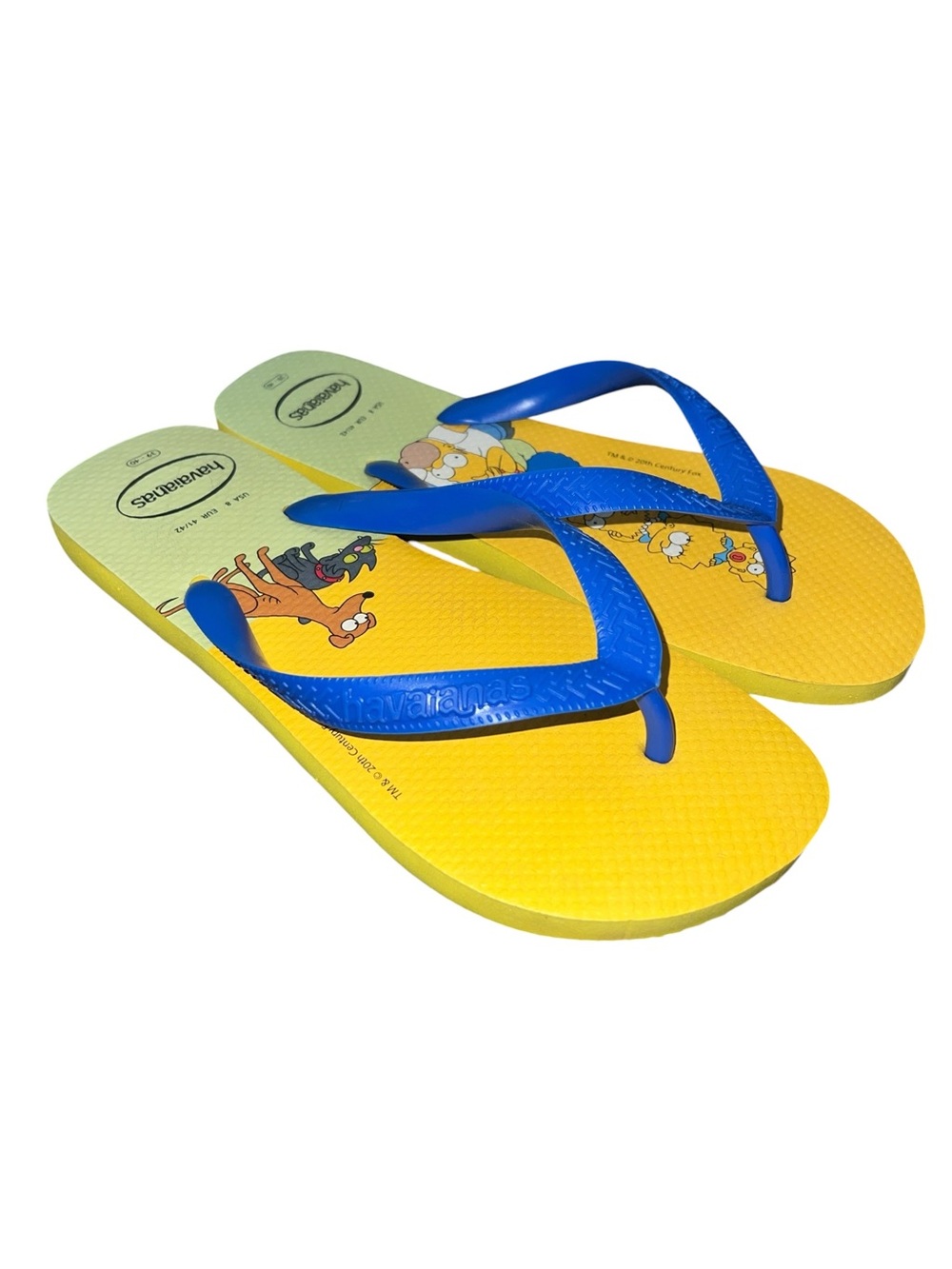 The Simpson's Havaians Flip Flops